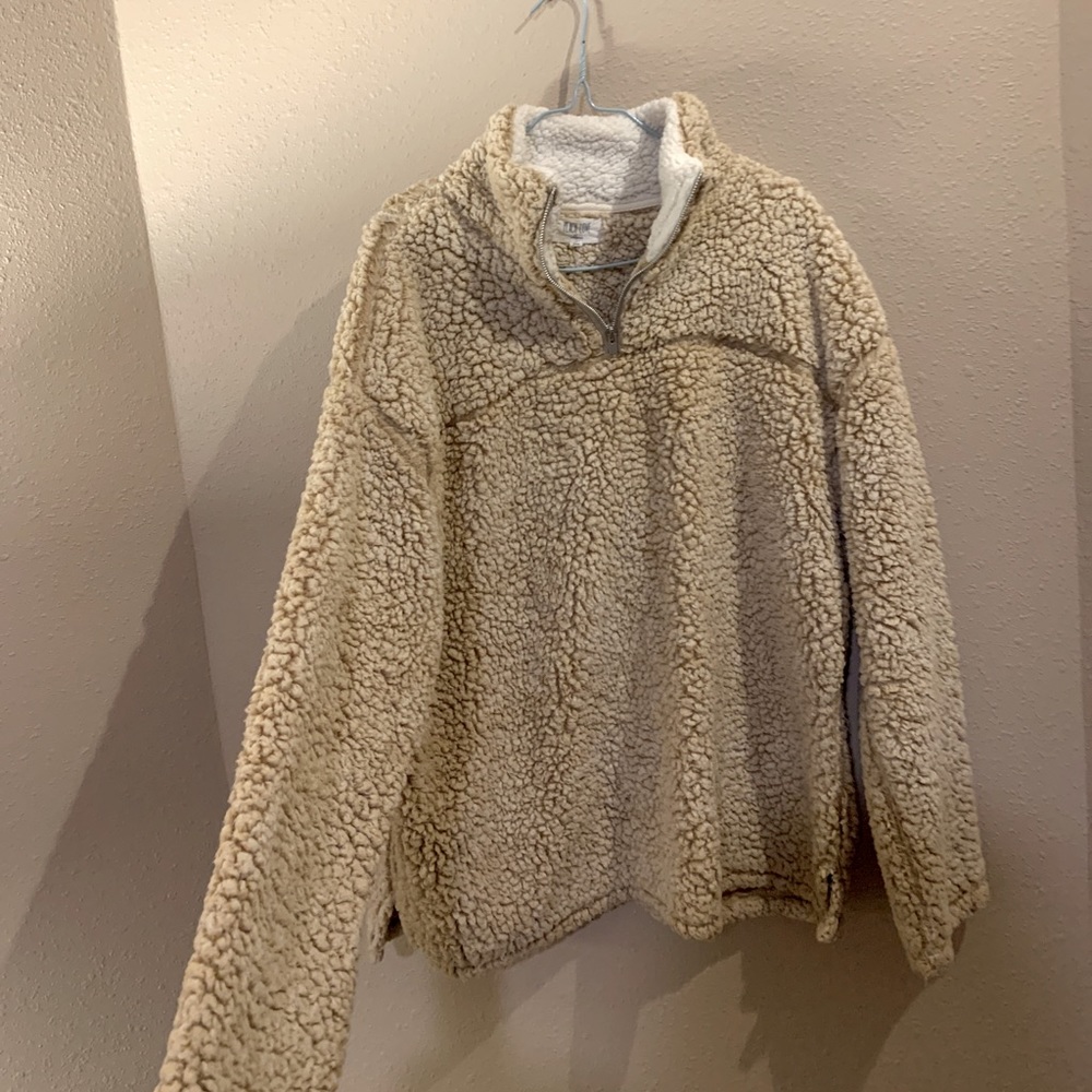 Sherpa pullover
